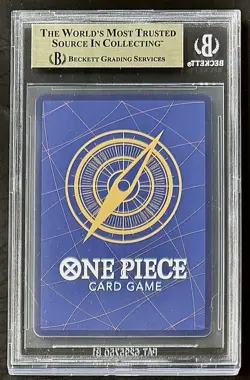 BGS 10 One Piece OP07-064 SR Sanji - English - 500 Years in the Future - Graded - Image 2