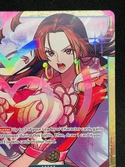ONE PIECE TCG CARD - Love Mellow Boa Hancock Alt Art PROMO NEAR MINT English - Image 3