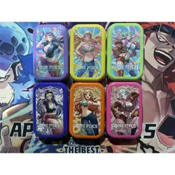 One Piece Card Game TS-02 Mini tin Pack Set Vol.2 Asian Limited Complete Set - Image 3