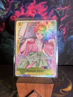Kouzuki Hyori Super Rare One Piece Card Wings Of The Captain CCG OP06-106 SR - Image 1