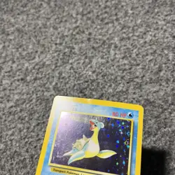 Pokemon Lapras Fossil 10/62 Holo Card Vintage 1999 Sugimori DMG - Image 4