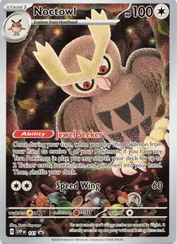 POKEMON Noctowl - #141 Holo SV: Scarlet & Violet Promo Cards NM - Image 1