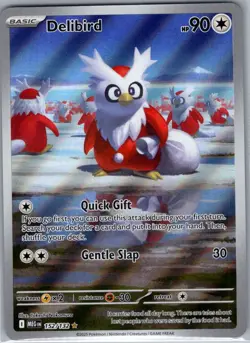 Delibird 152/132 ME01: Mega Evolution - Pokemon Card - NM - Image 1