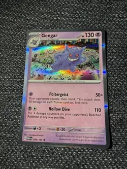 Gengar 094/165 - Holo Rare Scarlet & Violet 151 Pokemon TCG Card - NM - Image 2