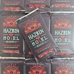 HAZBIN HOTEL Season 2 Trading Cards 1st Edition Booster Pack Sealed | Lot of 10 - Image 1