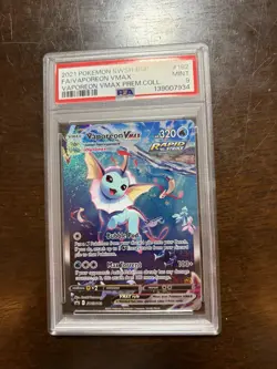 Vaporeon VMAX SWSH182 SWSH: Sword & Shield Promo Cards Holo - Image 1