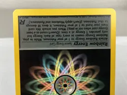 Rainbow Energy 80/82 Team Rocket Set Rare Pokemon Card 1st Edition - Near Mint - Image 4
