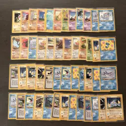 Pokemon Cards VLP-NM Vintage WOTC Common & Uncommon Lot of 49 - Image 1