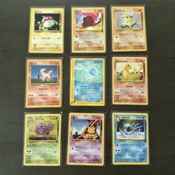 Pokemon Cards VLP-NM Vintage WOTC Common & Uncommon Lot of 49 - Image 2