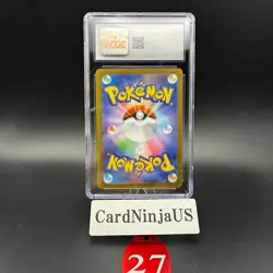 CGC GEM MINT 10 Palafin ex SAR 207/187 SV8a Terastal Fest ex - Pokemon Card 27 - Image 2