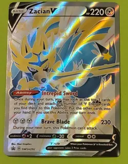 Zacian V (Shiny) SWSH292 SWSH: Sword & Shield Promo Cards Holo - Image 1