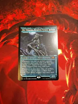 Magic The Gathering Kamigawa NEO Jin-Gitaxis, Progress Tyrant 371 Showcase - Image 1