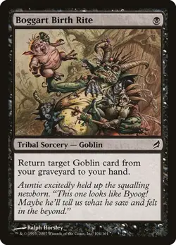 Boggart Birth Rite 101 MTG NM - Lorwyn - Image 1