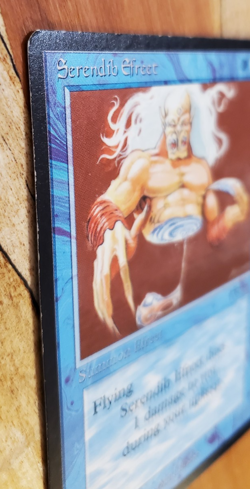 Magic the Gathering Serendib Efreet Arabian Nights MTG MP - Image 4