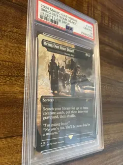 MTG✨BRING OUT YOUR DEAD! (Buried Alive) Brdless Art✨SLD X Monty Python PSA 10 - Image 3