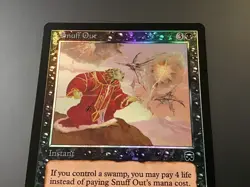 MTG Mercadian Masques 162 Snuff Out Foil LP - Image 3