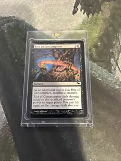 MTG Rite of Consumption - Shadowmoor (SHM) #76 Magic the Gathering - Image 3