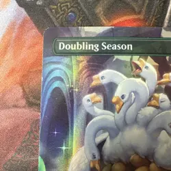 Doubling Season Anime Borderless WoE Enchanting Tales lightly played FOIL - Image 2