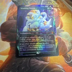 Doubling Season Anime Borderless WoE Enchanting Tales lightly played FOIL - Image 4