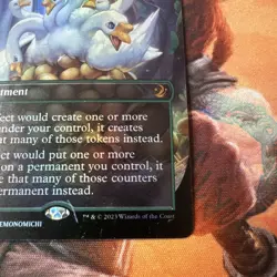Doubling Season Anime Borderless WoE Enchanting Tales lightly played FOIL - Image 5