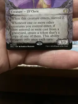 1x Twilight Diviner, Showcase Art, Lorwyn Eclipsed, Magic MTG NM - Image 3