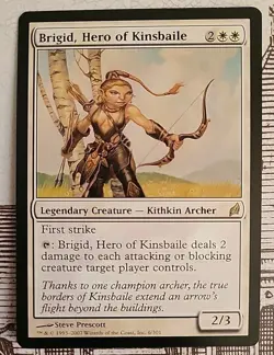 MTG Brigid, Hero of Kinsbaile x1 NM ~Lorwyn (Magic)*Free Shipping* - Image 1