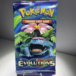 Pokemon TCG XY Evolutions Booster Pack 10 Card Set Venusaur Art2016 First Right - Image 1