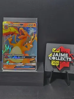 Pokemon Charizard GX 9/68 Hidden Fates Ultra Rare Full Art Holo Near Mint - Image 1