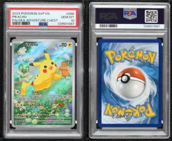 Pikachu (Paldea Adventure Chest) Holo Pokemon Scarlet & Violet Black Star Promo - Image 3