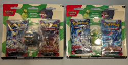 Pokemon Scarlet & Violet Eraser Blister Lechonk & Smoliv Paldea Evolved Sealed - Image 1
