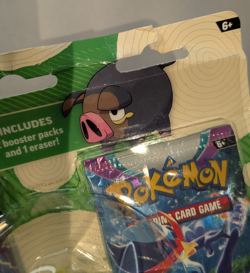 Pokemon Scarlet & Violet Eraser Blister Lechonk & Smoliv Paldea Evolved Sealed - Image 5