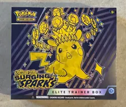 Pokemon TCG Surging Sparks Elite Trainer Box ETB Sealed w Hard Case - Image 2