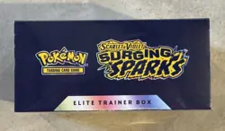 Pokemon TCG Surging Sparks Elite Trainer Box ETB Sealed w Hard Case - Image 4