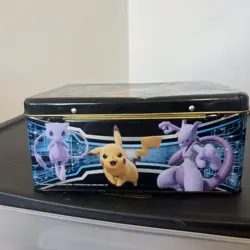 Pokemon Fall 2019 Collectors Chest Tin Lunchbox Armored Mewtwo Charizard - Image 3