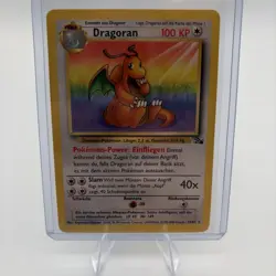 Pokemon TCG: Dragonite 19/62 Fossil Regular Unlimited Rare German Dragoran - Image 3