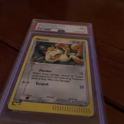 2003 Pokemon PSA 9 Meowth HOLO🚀🙀PROMO w/ SWIRL 🌀- 013 -& ECLIPSE GRADEDGUARD - Image 2