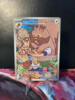 Arven's Greedent 205/182 Pokemon TCG SV10: Destined Rivals NM - Image 1