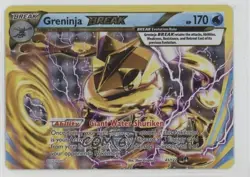 Greninja BREAK Pokemon XY Breakpoint #41 - Image 1