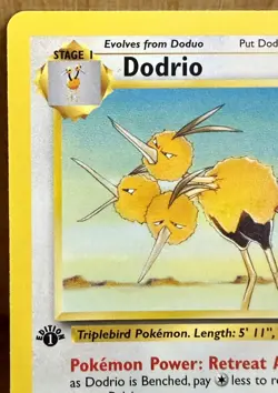 Dodrio 34/64 Jungle Set 1st Edition 1999 Vintage Pokemon TCG - Image 2