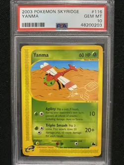 2003 Pokemon Skyridge Yanma 116/144 PSA 10 Gem Mint - Image 1