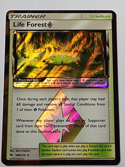 Life Forest Prism Star Holo 180/214 SM - Lost Thunder Pokemon - Image 1