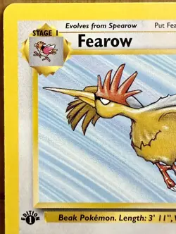 Fearow 36/64 Jungle Set 1st Edition 1999 Vintage Pokemon TCG - Image 2