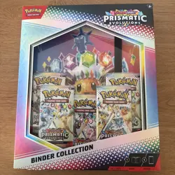 Pokemon TCG Prismatic Evolutions Binder Collection Box Factory Sealed BRAND NEW - Image 1