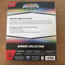 Pokemon TCG Prismatic Evolutions Binder Collection Box Factory Sealed BRAND NEW - Image 2