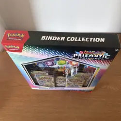 Pokemon TCG Prismatic Evolutions Binder Collection Box Factory Sealed BRAND NEW - Image 4