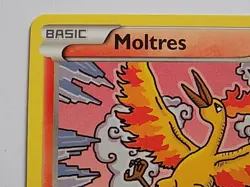 Moltres 9/124 XY Fates Collide Pokemon - Image 2