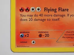 Moltres 9/124 XY Fates Collide Pokemon - Image 4