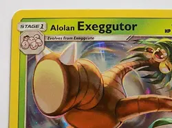 Alolan Exeggutor 2a/131 Cosmos Holo Forbidden Light Promo Pokemon - Image 2