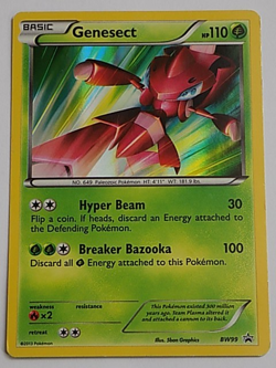Genesect Holo BW99 Promo Black & White Pokemon - Image 1