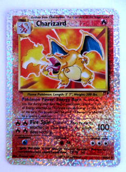 Pokemon Charizard s1/s4 Oversized Jumbo Box Topper HP - Image 1